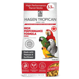 Hagen Tropican High Performance Parrot Food, 3.3 ib. - Hari Parrot Sticks with Peanuts & Sunflower Seeds and Higher Nutrition Levels