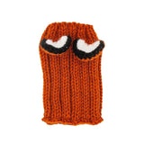 Zoo Snoods Fox Costume - Knit Dog Snood Ear Wrap for Pets, Warm Neck Cover for Halloween and Winter (Small)