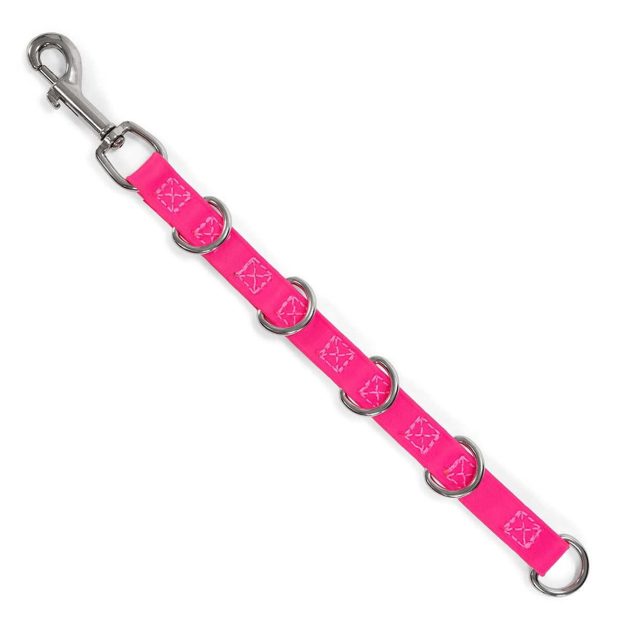 Jelly Pet Dog Grooming Loop Extender Strap for Grooming Table and Tub, Made with Rubber Waterproof Material, Extends Loops 13inches (Hot Pink)