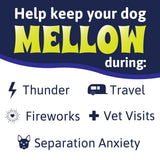 Mellow Shirt Dog Anxiety Calming Wrap, Medium, Cypress