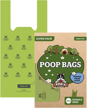 Load image into Gallery viewer, Pogi’s Dog Poop Bags with Handles – Extra-Thick, Leak-Proof, Large, Fresh Scent, 300-Count
