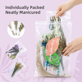 Niteangel Natural Flower & Herb Bedding Habitat Decor - for Hamsters Gerbils Mice Lemming Degus or Other Small Pets (Harvest Wind - Flower Version)