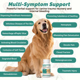 Yunnan Sanqi Blood Support Capsules for Dogs - 90 Capsules for Hemangiosarcoma, Hemoabdomen, Pericardial Effusion, Cancer Bleeding, Severe Bruising, Ulcer Bleeding & Bloody Stools