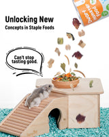 Niteangel Hamster Food & Treats Toy - Small Animal Natural Food for Syrian Golden Dwarf Robo Hamsters or Other Small-Sized Pets