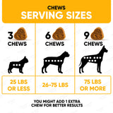 20-in-1 Dog Multivitamin Chews - Dog Supplement for Immunity, Digestion, Joint Care, Vision, Brain and Heart Health Support - Natural Dog Vitamins with MSM & Glucosamine for Dogs - 180 Chews