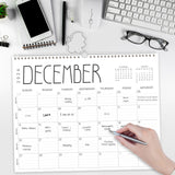 Wall Calendar 2026, 2026-2027 Calendar Wall from Jun. 2026 to May 2027, 14" X 11" Paper Monthly Planner Wall Hanging Calendar with Thick Paper for Office Home Planning & Organizing