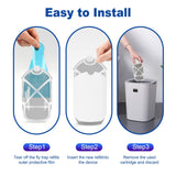 10 Pack Refill Cartridges, 2026 Upgraded Flying Insect Trap Refills Compatible with zzevo Flying Insect Trap Indoor Light M364 M364A Fully Compatible Size,Fly Catcher Trap (10 Refill Cartridges)