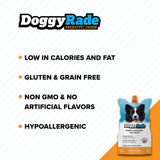 DoggyRade – Dog Sports Drink (Prebiotic, Isotonic Drink for Dogs) | Electrolytes, Nutrients & Amino Acids | Quick Hydration Drink for Dogs + Low Cal | More Than Just Water! | Chicken Flavor | 3x250ml
