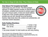 Only Natural Pet Complete Gut Health Complex - Probiotics & Digestive Enzyme Supplement for Dogs & Cats - Promotes Healthy Digestion, Immune System, Nutrient Absorption - Made in USA -3.5oz Powder