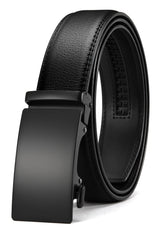 CHAOREN Mens Belt - Mens Ratchet Belt Leather 1 3/8" for Dress Pant - Micro Adjustable Belt Fit Everywhere