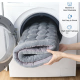 XYDongtong Dog Bed for Car，Dog Car Seat Cover for Back Seat，Non-Slip Travel Pet Mat，Nonslip Soft Durable，Fit for Backseat Extenders and Trucks SUVs (Gray)