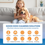 Yirr Dog Calming Diffuser, 6 in 1 Puppy Pheromones Calming Diffuser, Relaxing Pheromone for Dogs Relief Stress Anxiety Fighting Scratching Barking, Help Train Dog to Pee, 3 Diffuser 3 Refill(48ml)