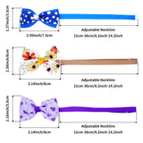 PET SHOW Cute Bow Ties Collar for Small Dogs Puppy Cats Adjustable Bowties Neckties Pet Grooming Accessories Assorted Randomly Pack of 50 (Boy Bow Ties)