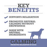 WINPRO Calming Chews for Dogs – Plasma-Powered Soft Chews to Promote Relaxation and Calming Effect – Made with Natural Ingredients, Grain-Free - Suitable for All Breeds & Sizes – 60 Count