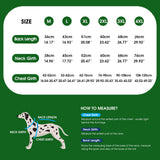ASENKU Extra Warm Dog Coat - Winter Fleece Jacket with Reflective Adjustable Zippered Leash Hole for Medium Dogs (Green, L)