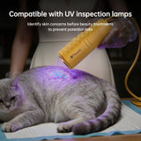 Dog Dryer for Pet Grooming,Pet Neck-Hanging Hair Dryer,Alternating Hot and Cold Airflow.Handheld & Hands-Free.Low-Noise, Ultra-Lightweight.High Wind Speeds.Adjustable Heat & Speed Purple