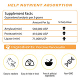 Pancreatic Enzymes for Dogs (8.8 Oz) | 10x Pancreatin Formula | Digestive Enzymes for Dogs with EPI | Helps Restore Normal Weight, Supports Digestive Stress and Pancreatic Issues