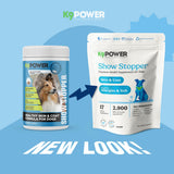 K9Power Show Stopper – Awarded #1 Dog Skin & Coat Product – Supports Allergy Relief, Itchy Skin, Shedding, Dull Coat – Salmon Oil, Collagen, Kelp, Zinc, Probiotics, Beet Juice, Vitamin C