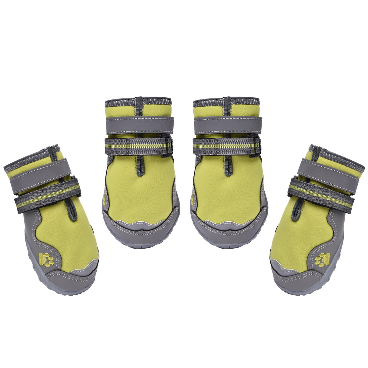 Hipaw Dog Booties for Winter,Snow Boots for Small Medium Large Dogs,Waterproof Dog Rain Shoes,Non-Slip Paw Protector for Outdoor Walking,Hiking,Indoor Hardwood Floors