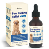 Paw Licking Relief for Dogs, Dog Licking Paws Treatment, Herbal Supplement for Soothes Itching & Redness and Calms Irritation & Discomfort, Dog Paw Licking Drop with Bacon Flavor (2 FL OZ)