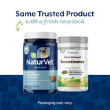 NaturVet Senior Advanced Incontinence Dog Supplement – Helps Support Dog’s Bladder Control, Normal Urination – Includes Synergistic Blend of Botanicals – 60 Ct. Soft Chews