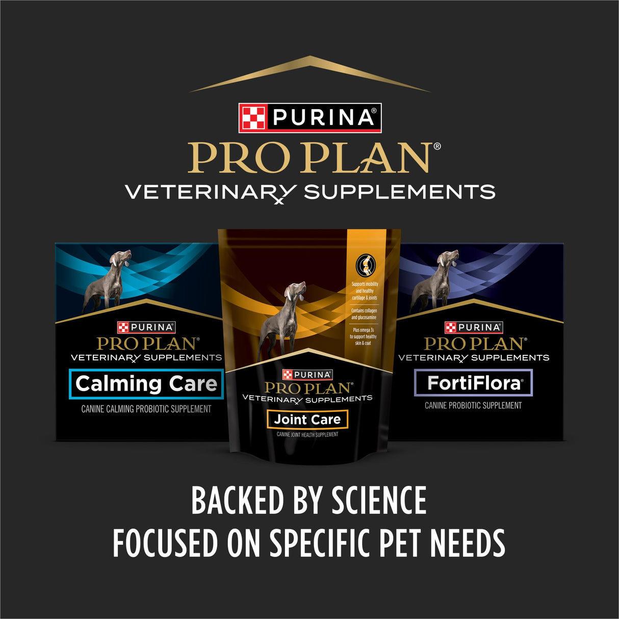 Purina Pro Plan Veterinary Supplements FortiFlora Probiotics for Dogs Chewable Tablets for Digestive Gut Health and Diarrhea - 45 ct. Canister
