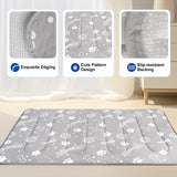 MH MYLUNE HOME Upgrade Cooling Mat for Pets,30”x20” 300g Reinforced Padding &Cool-Chill Fiber, Heat-Absorbing Color-Changing Pet Pad, Foldable Summer Bed