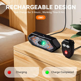 Bike Tail Light with Turn Signals USB Rechargeable Bike Turn Signals 120 Lumens Ultra Bright LED Turn Signals for Bicycle 5 Mode with 10PCS Safety Reflective Tape for Cycling Electronics