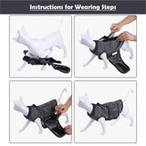 Pet Anxiety Jacket Calming Vest, YolieraArt Thunder Jacket for Cats and Dogs Anxiety, Calming Wrap Around Hug Thunder Jacket Weighted Anxiety Calming Vest for Pets (Grey, Large)