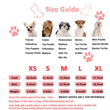 MuYaoPet Luxury Pearl Dog Wedding Dress,Dog Rose Love Heart Dress,Pet Bride Costume Formal Apparel for Small Dogs (White, Large)