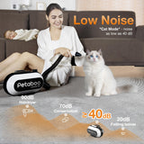 petaboo Dog Dryer - Ultra-Quiet 40dB Cat Mode, Portable & All-in-One Storage, 3-in-1 Nozzles & Adjustable Speed/Temp, Negative Ion Technology, BLDC Motor, Force Dryer for Dogs & Cats