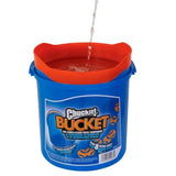 Chuckit! Ultra Ball Dog Toy with Chuckit! Cleaning Bucket, Bouncy Fetch Pet Toys For Dogs 20-60 lbs, Interactive Dog Toys, Durable Rubber, Size Medium, 2.5-inch Diameter, 8-Pack of Balls