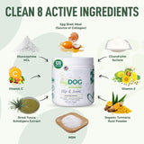 My Dog Sanctuary 120 Chews Hip and Joint Supplement for Dogs - Glucosamine, Chondroitin & MSM,Dog Joint Supplement - Mobility, Flexibility & Cartilage Support - Bacon Flavor