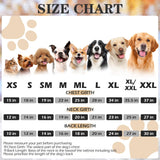 EXPAWLORER Valentine's Day Dog Hoodie-Soft and Warm Dog Sweaters, Pet Clothes Autumn Winter Coat Sweatshirt with Cute But Crazy Print for Puppy,Cat, Small Medium Large Dogs