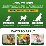 Antibiotics for Dogs,Natural Antibiotics for Dogs,Pet Antibiotic,Supplement for Urinary Tract Support, Digestion & Skin Health,Dog Allergy and Itch,Natural Herbal Supplement