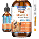 Natural Yeast Relief for Dogs, Supports Healthy Itch Relief, Dog Ear Discomfort Care, Itch Relief for Dog, Allergy Supports, Inflammation Relief for Dogs, 60ml