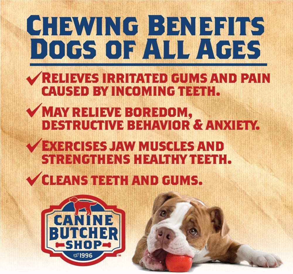 Canine Butcher Shop Chicken Feet Dog Treats, Raised & Made in USA (30-Pack), Dehydrated Chicken Feet, All Natural Dog Chews & Dog Snacks