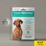 Durvet Triple Wormer for Medium and Large Dogs