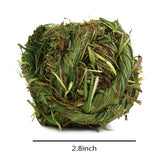 Hamiledyi Rabbit Chew Ball Timothy Grass Grinding Small Animal Activity Play Chew Toys for Bunny Rabbits Hamster Guinea Pigs Gerbils