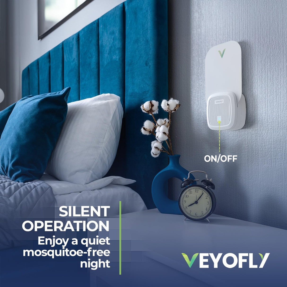 VEYOFLY, Flying Insect Trap, Insect Catcher, Indoor Fly Trap, Safer Home, Fruit Fly Traps for Gnat, Moth, Mosquito, Bug Light Plug in Insect Killer (2 Device + 6 Glue Cards)