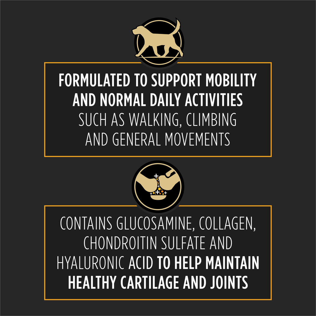 Purina Pro Plan Veterinary Large Breed Dog Joint Care Supplement with Glucosamine, Chondroitin, and Collagen to Support Hip and Joint Health – 30ct Pouch
