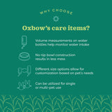 Oxbow Enriched Life Dripless Water Bottle, Essential Small Pet Accessory for Guinea Pig Cages & Rabbit Cage, Bunny Supplies, 15oz / 450ml