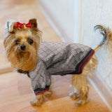 Dog Hoodie Classic Designer Puppy Coat Luxury Puppy Clothing Warm Pet Dog Coat Zipper Design Easy On/Off Teddy Clothing Chihuahua Clothes French Bulldog Clothes S
