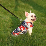 Dog Anxiety Jacket- Keep Calmig Vest Reflective Thunder Coat with D-Ring and Training Handle for Small Medium Large Dogs,Camouflage