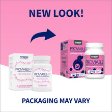 Load image into Gallery viewer, Nutramax Proviable Probiotics for Dogs, Daily Digestive Health Supplement with Multiple Strains of Bacteria, Dog Probiotics Plus Prebiotics, 60 Chewable Tablets
