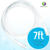 Mars Wellness Oxygen Tubing - Premium Clear Crush Resistant Oxygen Tubes - 7 Foot - 10 Tubes