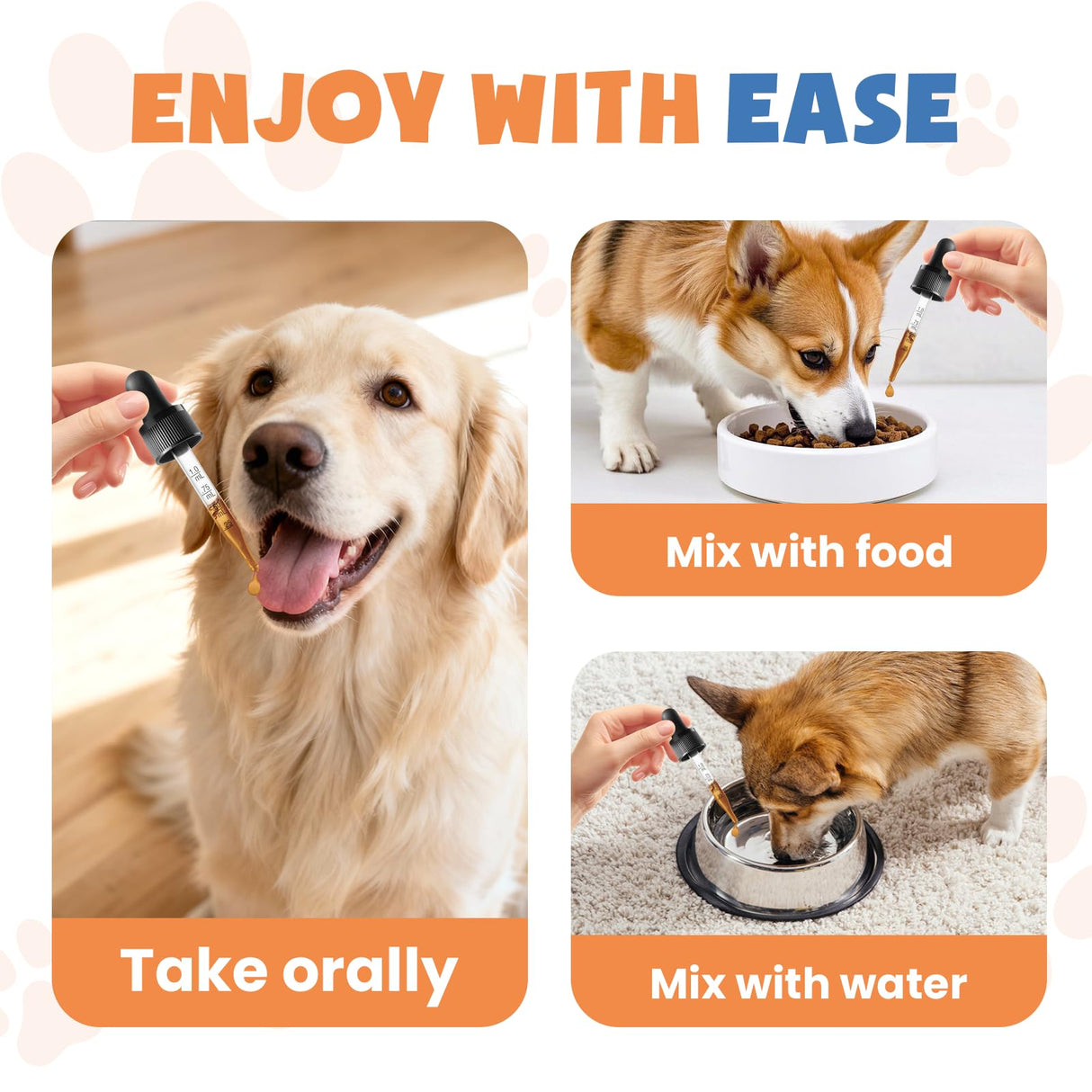 Collagen for Dogs,4.22oz (120ml) Liquid Collagen for Dogs,Enhances Joint Support,Flexibility,Cartilage and Mobility,Relieves Itching in Allergic,Liquid Drops Suitable for Cats and No Side Effects