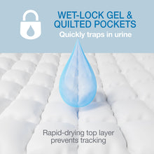 Load image into Gallery viewer, Four Paws Wee-Wee Superior Performance Unscented Pee Pads for Dogs &amp; Puppies, Quilted Leak-Proof Dog Housebreaking Potty Training Floor Protection, 22" x 23", 100 Count
