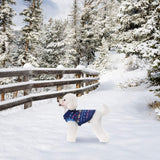 BINGPET Dog Sweater - Christmas Winter Warm Dog Clothes - Turtleneck Sweater for Small Medium Large Dogs - Classic Snowflake Doggy Knitwear Clothes