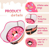Supet Raised Inflatable Dog Cone Collar to Stop Licking, Soft Dog Cone Alternative After Surgery, Doggie Neck Donut Collar for Small Medium Large Dogs